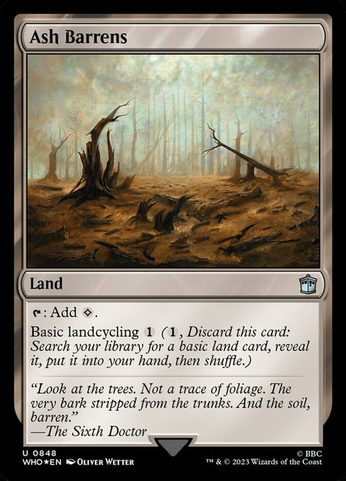 Ash Barrens (Foil)