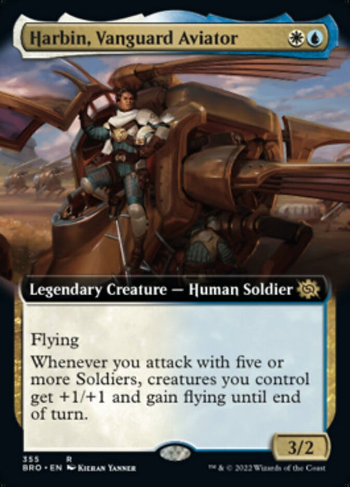 Harbin, Vanguard Aviator - Extended Art- Legendary