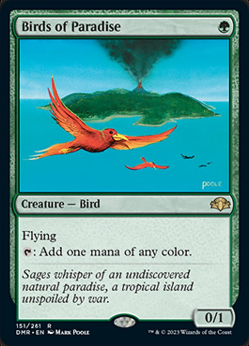 Birds of Paradise (Foil)