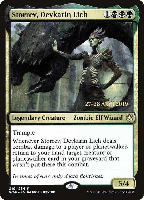 Storrev, Devkarin Lich  - Legendary (Foil)