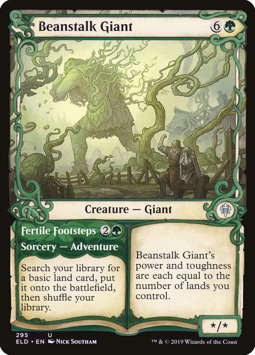 Beanstalk Giant // Fertile Footsteps  - Showcase (Foil)