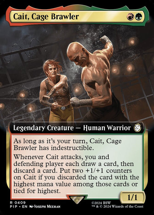 Cait, Cage Brawler - Legendary- Extended Art