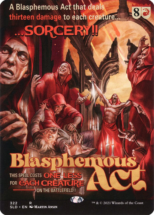 Blasphemous Act - Borderless  (Foil)