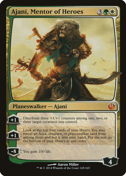 Ajani, mentor des héros