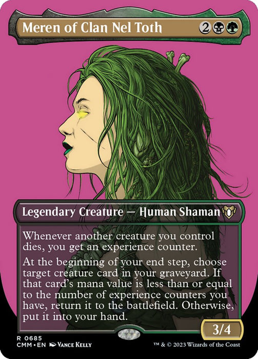 Meren of Clan Nel Toth - Borderless - Legendary- Inverted (Foil)