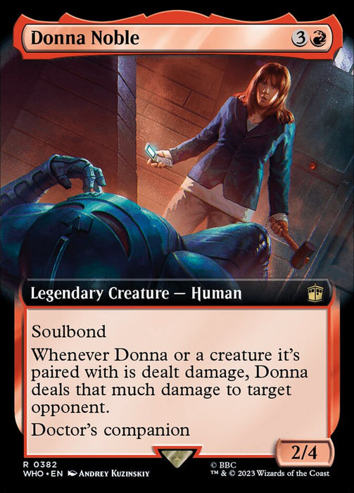 Donna Noble - Extended Art- Legendary (Foil)