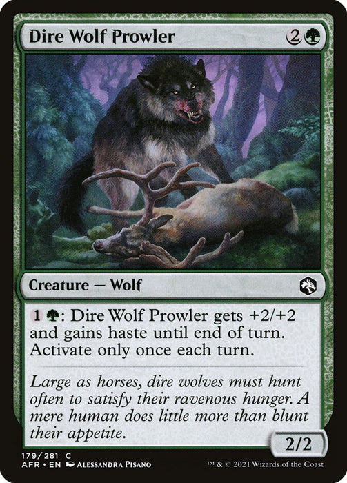 Dire Wolf Prowler  (Foil)