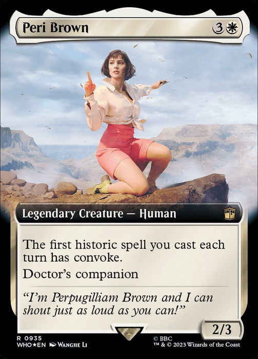 Peri Brown - Legendary- Extended Art (Foil)