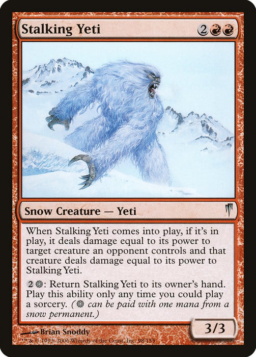 Stalking Yeti  (Foil)