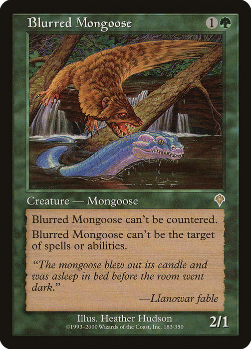 Blurred Mongoose  (Foil)
