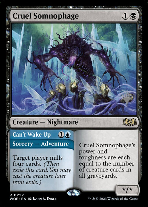 Cruel Somnophage // Can't Wake Up (Foil)