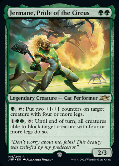 Jermane, Pride of the Circus - Legendary (Foil)