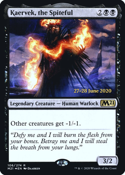 Kaervek, the Spiteful - Legendary (Foil)