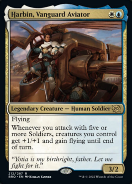 Harbin, Vanguard Aviator - Legendary (Foil)