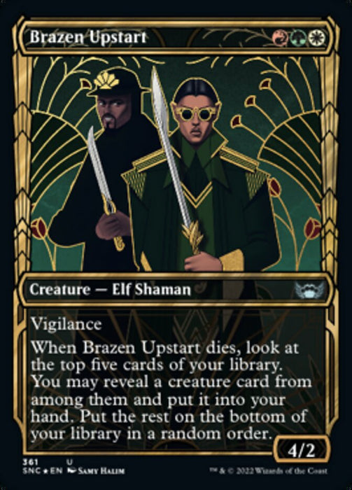 Brazen Upstart  - Showcase (Foil)