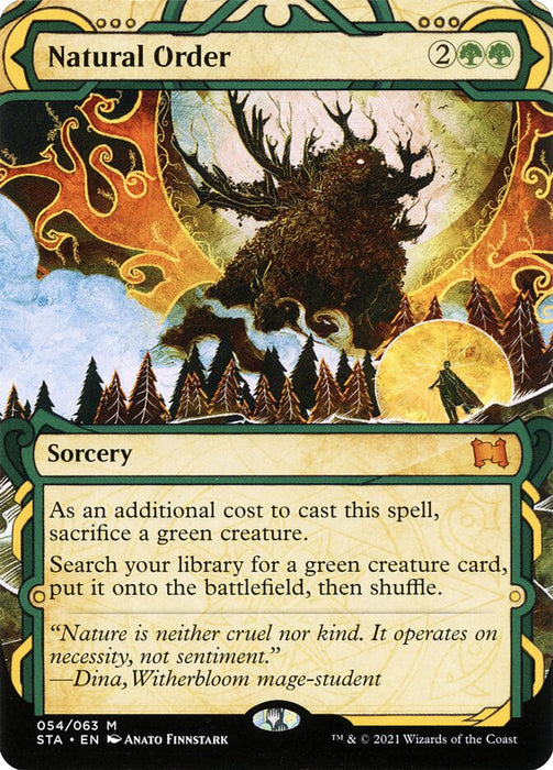 Natural Order - Borderless  (Foil)