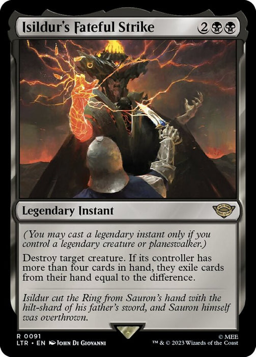 Isildur's Fateful Strike - Legendary