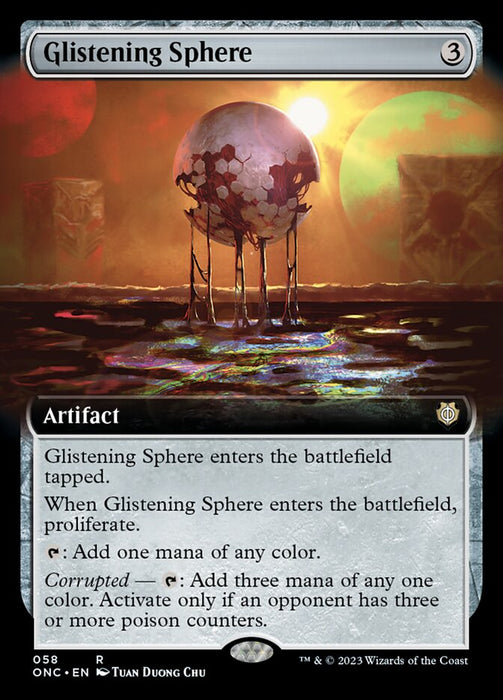 Glistening Sphere - Extended Art