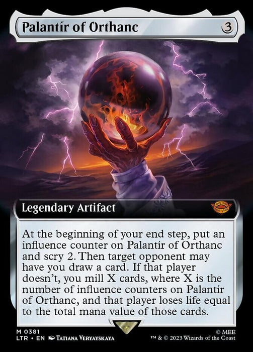 Palantír of Orthanc - Legendary- Extended Art