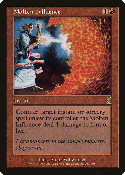 Molten Influence  (Foil)