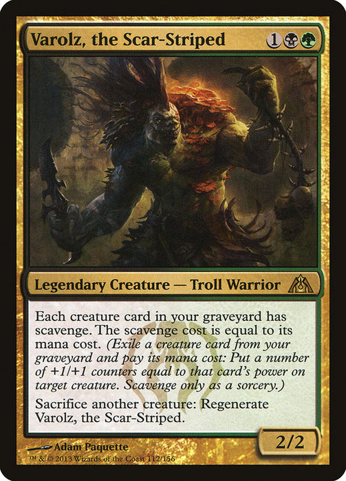 Varolz, the Scar-Striped  (Foil)