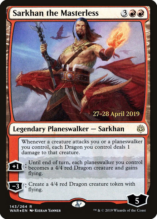 Sarkhan the Masterless  (Foil)