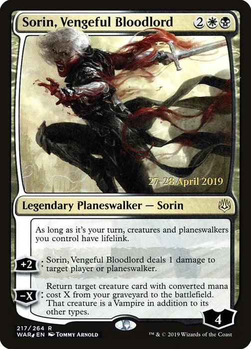 Sorin, Vengeful Bloodlord  (Foil)