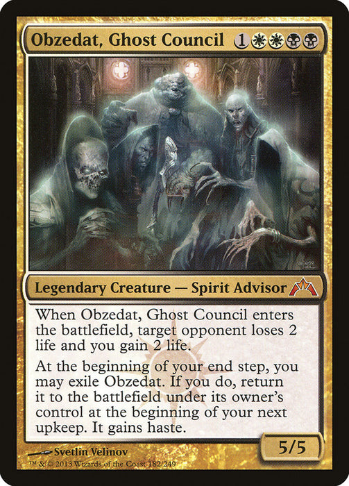 Obzedat, Ghost Council  (Foil)