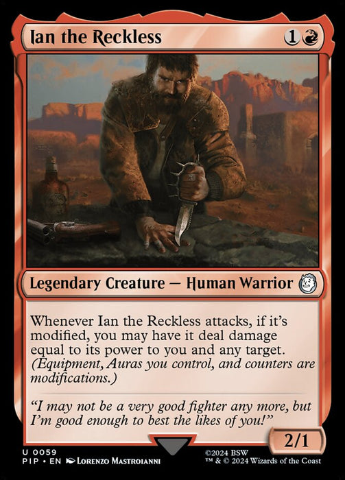 Ian the Reckless - Legendary (Foil)