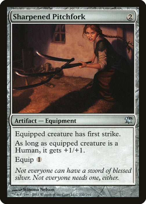 Sharpened Pitchfork  (Foil)