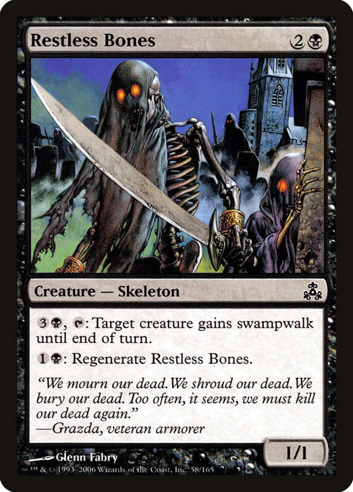 Restless Bones  (Foil)