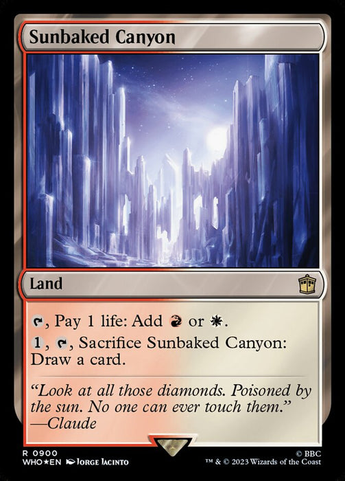 Sunbaked Canyon (Foil)