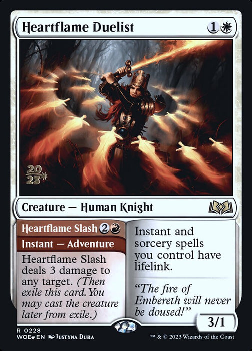 Heartflame Duelist // Heartflame Slash (Foil)