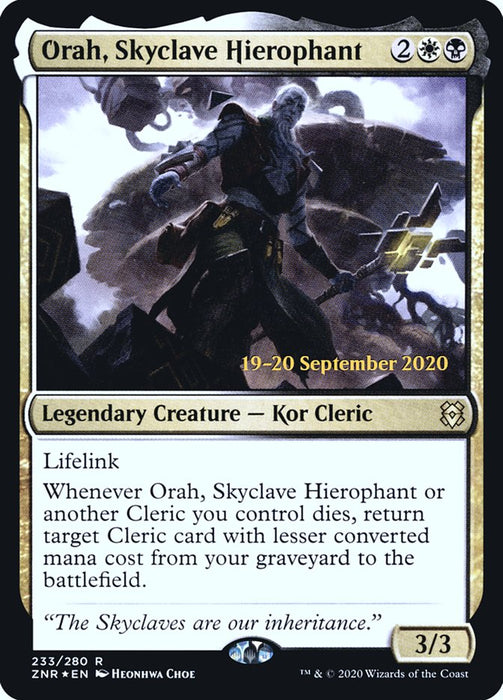 Orah, Skyclave Hierophant  - Legendary (Foil)