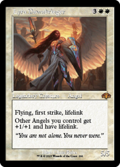 Lyra Dawnbringer - Retro Frame