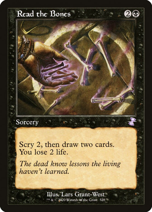 Read the Bones - Retro Frame  (Foil)