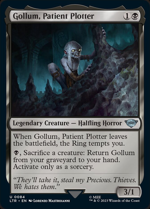 Gollum, Patient Plotter - Legendary