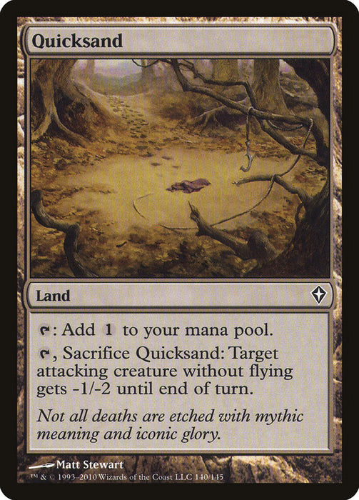 Quicksand  (Foil)