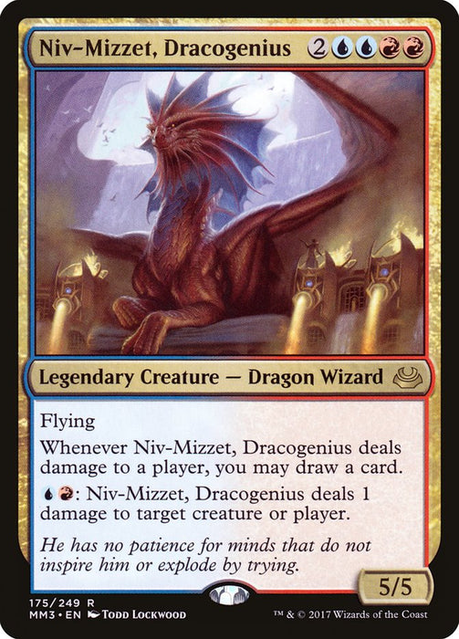 Niv-Mizzet, Dracogenius  (Foil)