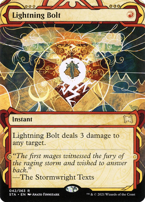 Lightning Bolt - Borderless  (Foil)