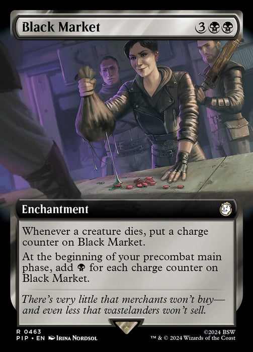 Black Market - Extended Art (Foil)