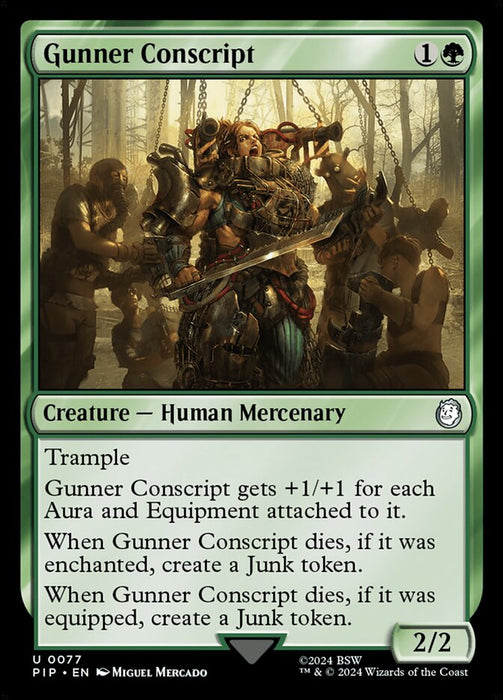 Gunner Conscript (Foil)