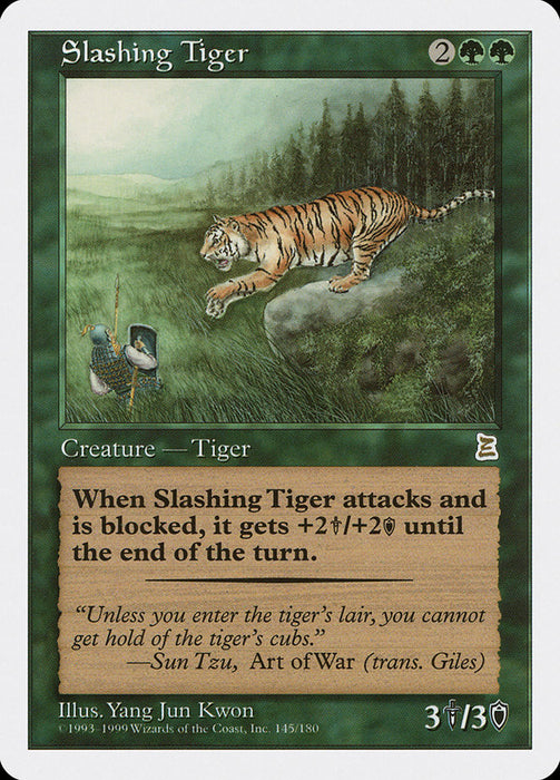 Slashing Tiger