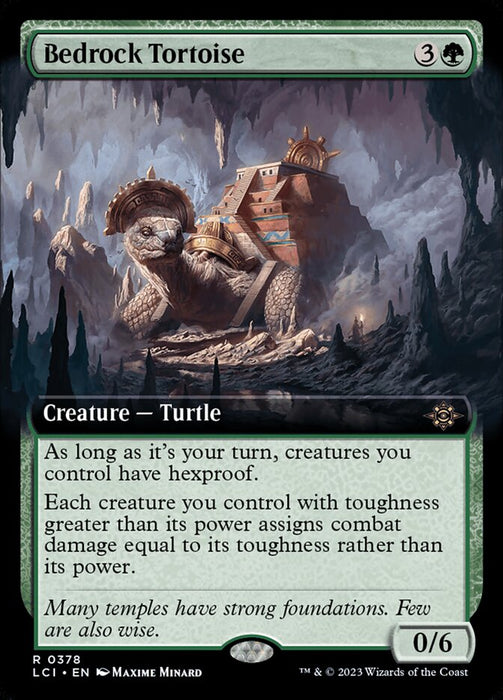 Bedrock Tortoise - Extended Art (Foil)