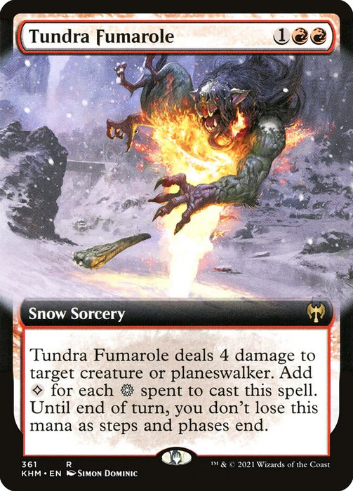 Tundra Fumarole  - Extended Art (Foil)