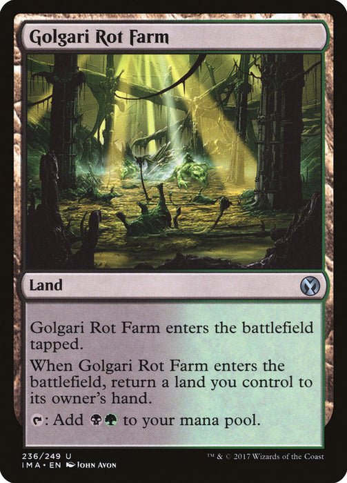 Golgari Rot Farm  (Foil)