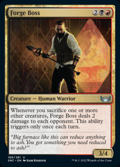Forge Boss  (Foil)