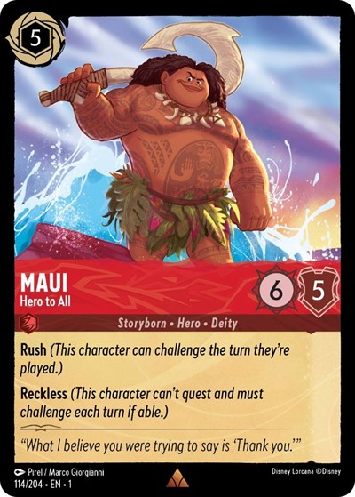 Maui - Hero to All - Foil