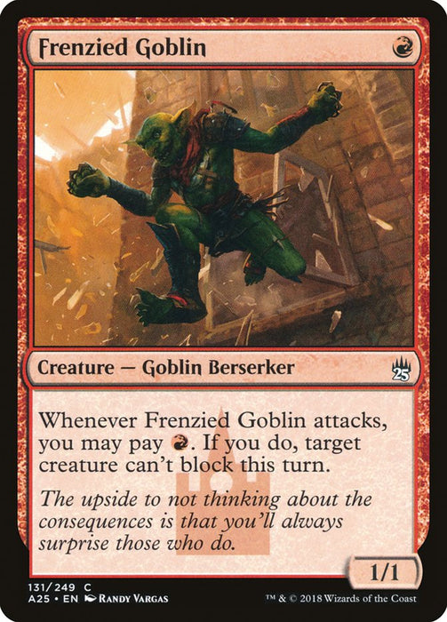 Frenzied Goblin  (Foil)