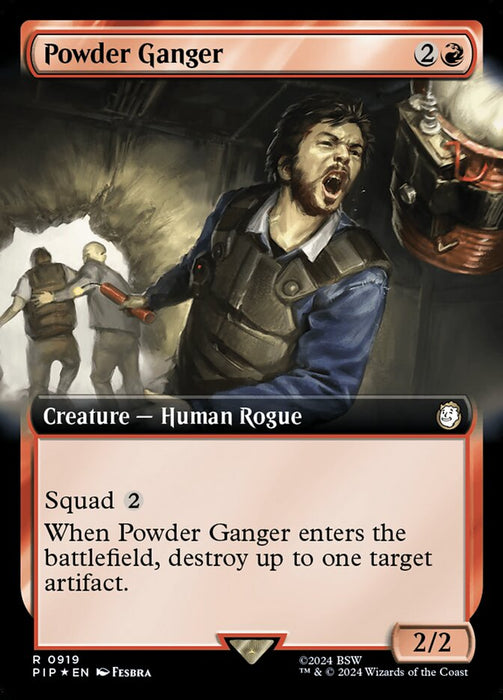 Powder Ganger - Extended Art (Foil)